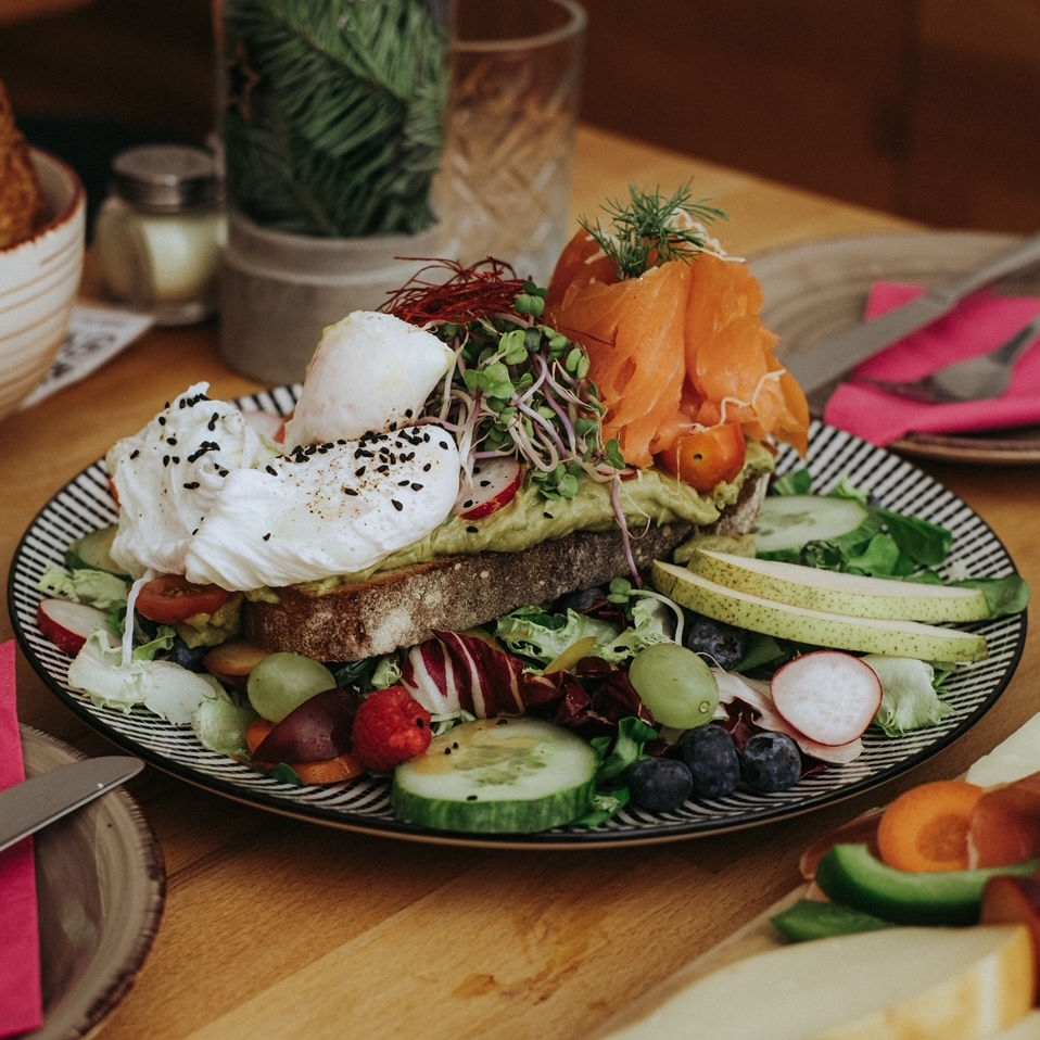 Zum Stillen des Hungers gibt es leckere Stullen mit verschiedenen Belagen