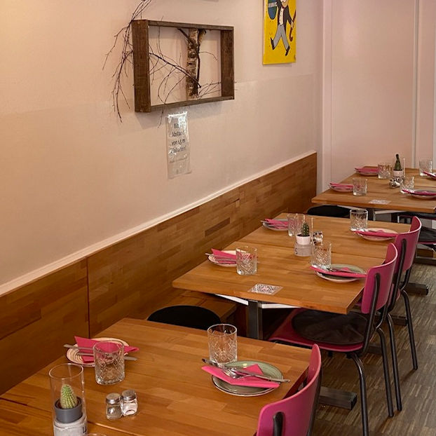 Im Innenbereich ist es sehr gemütlich